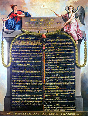 DICHIARAZIONEDEI DIRITTI DELL’UOMO E DEL CITTADINO. 1789