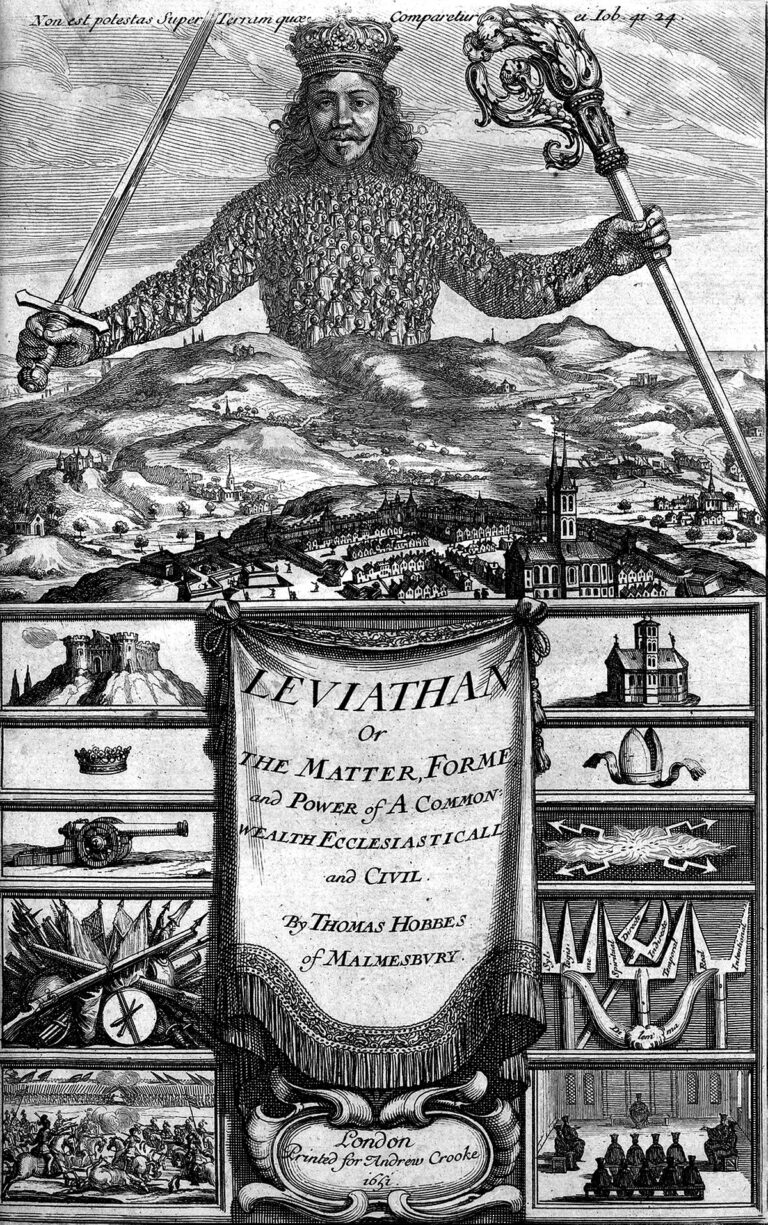 thomas hobbes leviathan cover